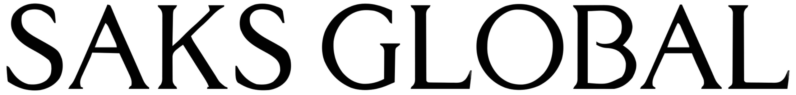 Logo of Saks Global